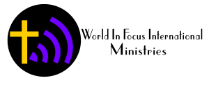 World In Focus International Ministries on side of logo