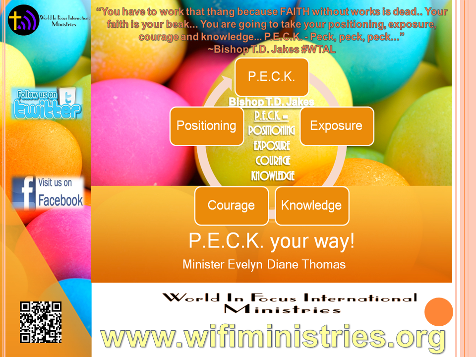 Peck your way!!!!